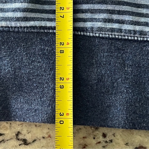 Polo Ralph Lauren Cotton 1/4 Zip Size XL Blue Stripe Pullover Blue Pony Nautical - Picture 9 of 9